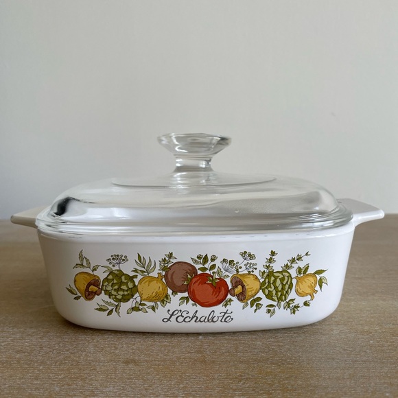 Corning Ware Range Topper Spice o’ life  1 Quart Covered Saucepan 95401 w/ box - Picture 2 of 16